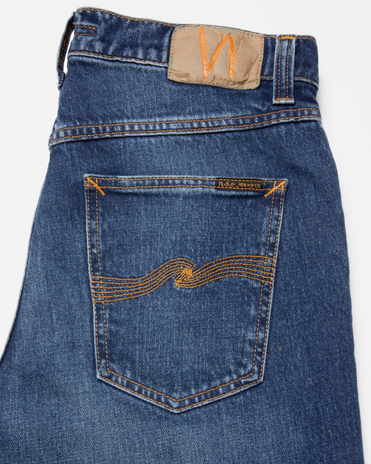 Nudie Jeans Solid Ollie Wild Blue