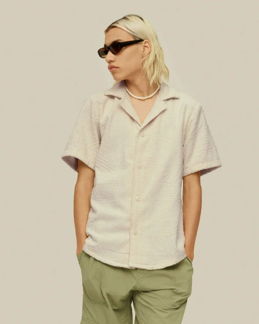 OAS Cream Golconda Cuba Terry Shirt