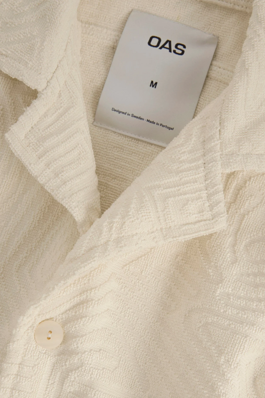 OAS Cream Golconda Cuba Terry Shirt