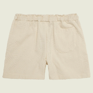 OAS Cream Golconda Terry Shorts