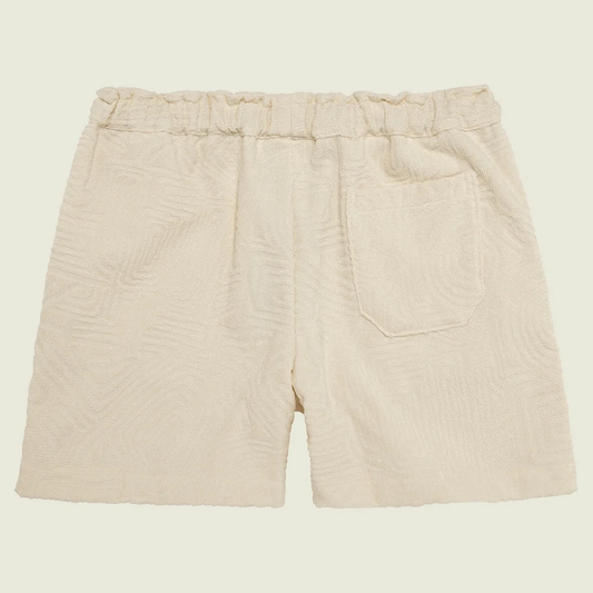 OAS Cream Golconda Terry Shorts