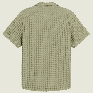 OAS Dusty Green Cuba Waflle Shirt