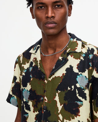 OAS Foliago Cuba Linen Shirt