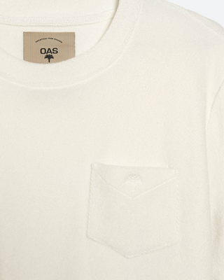 OAS White Terry Tee