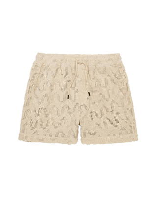 OAS Atlas Crochet Shorts Ecru