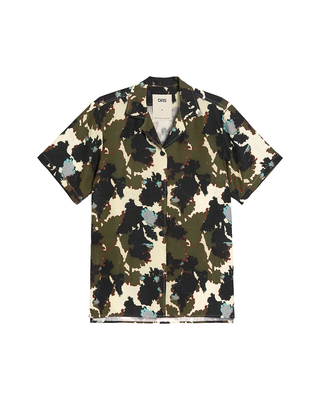 OAS Foliago Cuba Linen Shirt