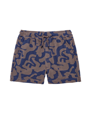 OAS Morel Puzzlotec Net Shorts Brown
