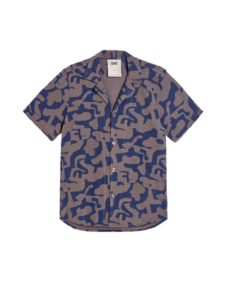 OAS Morel Puzzlotec Cuba Net Shirt - Airy Cotton Fabric