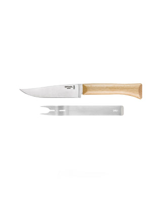 Opinel Cheese Set Knife and Fork