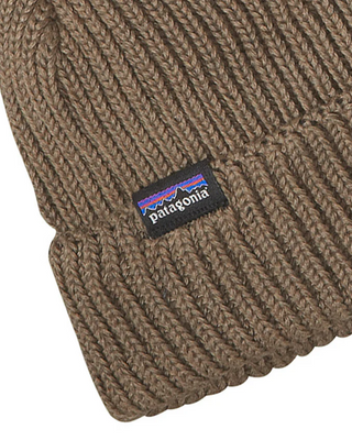 Patagonia Fishermans Rolled Beanie Ash Tan