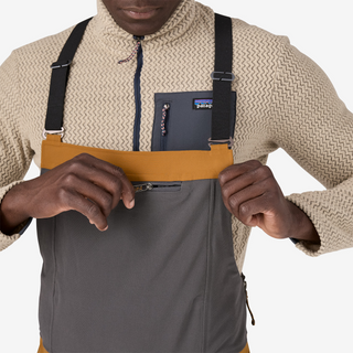 Patagonia M's Snowdrifter Bibs Seabird Grey