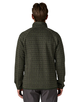 Patagonia M's Better Sweater Jacket Scales / Old Growth Green