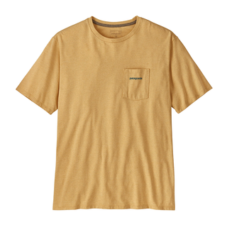 Patagonia Boardshort Logo Pocket Responsibili-Tee Beeswax Tan