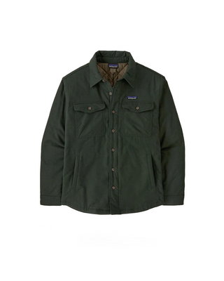 Patagonia M's LW Insulated Fjord Flannel Shirt Old Growth Green