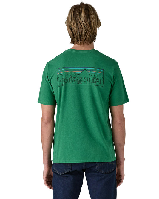 Patagonia P-6 Logo Responsibili-Tee Heartleaf Green