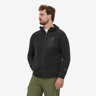 Patagonia M's R1 Air Full Zip Hoody Black