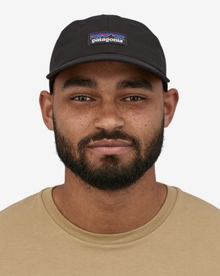 Patagonia P-6 Label Trad Cap Low Crown Black