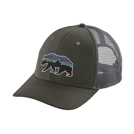 Patagonia Fitz Roy Bear Trucker Hat Forge Grey