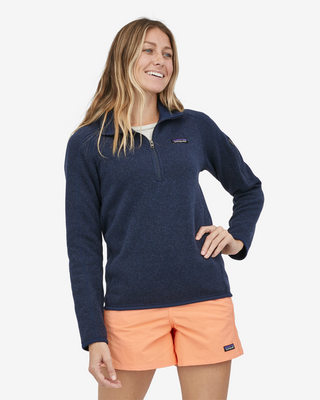 Patagonia W's Better Sweater 1/4 Zip New Navy