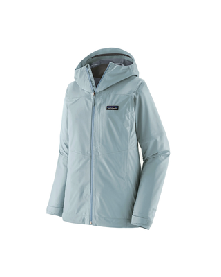 Patagonia W's Boulder Fork Rain Jacket Fleck Blue