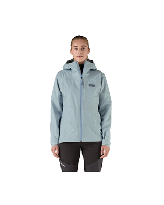 Patagonia W's Boulder Fork Rain Jacket Fleck Blue