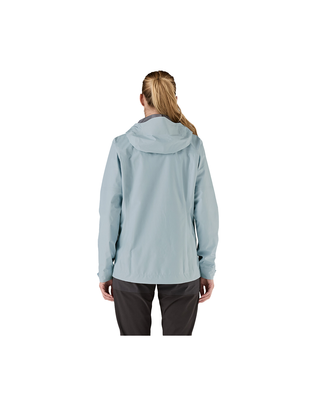 Patagonia W's Boulder Fork Rain Jacket Fleck Blue