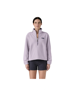 Patagonia W's Micro D 1/2 Zip Fleece P/O Foxglove Purple