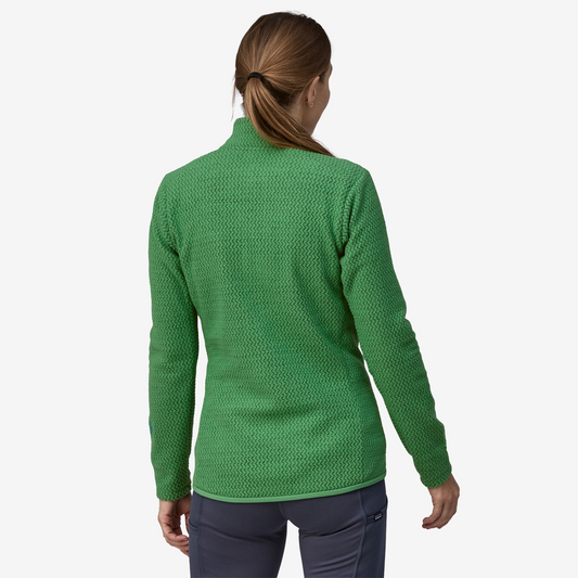 Patagonia W's R1 Air Zip Neck Gather Green