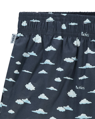 Pockies Navy Clouds Boxer Shorts Navy