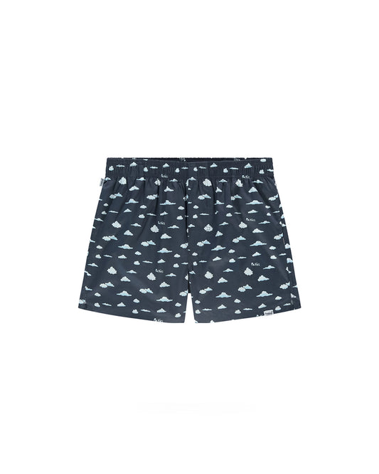Pockies Navy Clouds Boxer Shorts Navy