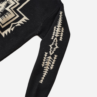 Pendleton Crewneck Pullover Black Harding Star
