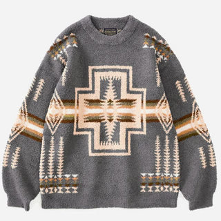 Pendleton Crewneck Pullover Charcoal Harding