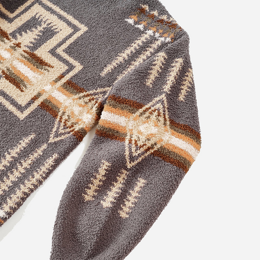 Pendleton Crewneck Pullover Charcoal Harding