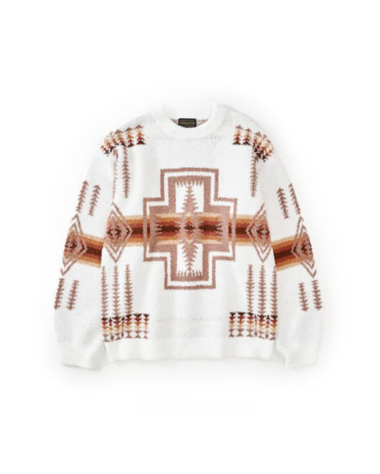 Pendleton Crewneck Pullover Ivory Harding Star