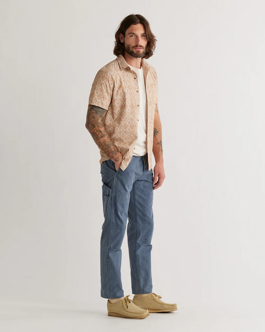Pendleton Deacon Chambray SS Shirt Raptor Peak Bronze