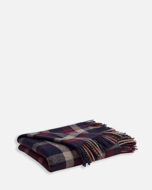 Pendleton Eco-Wise Washable Throw Kelso Plaid Navy