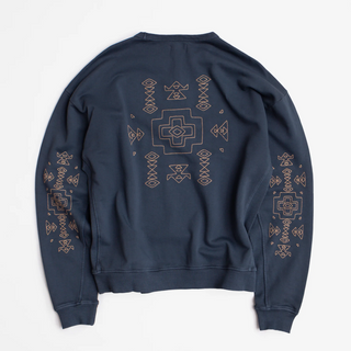 Pendleton Harding Embro Sweatshirt Navy
