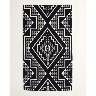 Pendleton Oxbow Spa Towel Black/White – Luxurious OEKO-TEX Cotton Bath Towel