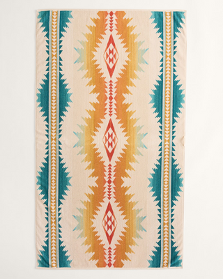 Pendleton Sunset Pass Towel Multi – Luxurious OEKO-TEX Cotton Beach Towel