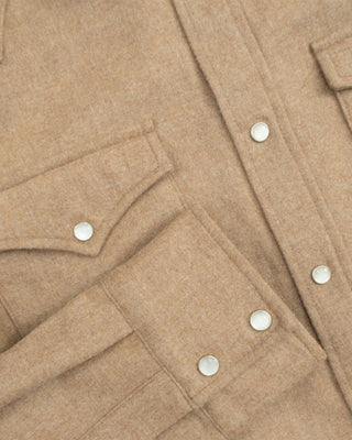 Pendleton Wool Canyon Shirt Tan Mix