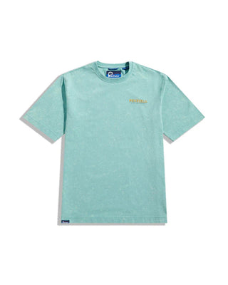 Penfield Whale Scene Back Graphic T-Shirt Dusty Turquoise