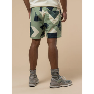 Penfield Eldridge Print Packable Swim Shorts Mistletoe
