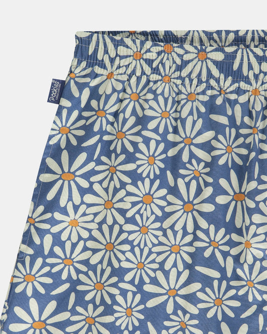 Pockies Blue Daisies Boxer Shorts