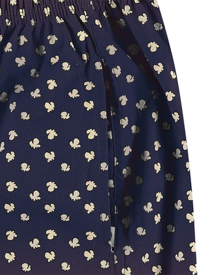 Pockies Navy Popcorn Boxer Shorts Navy
