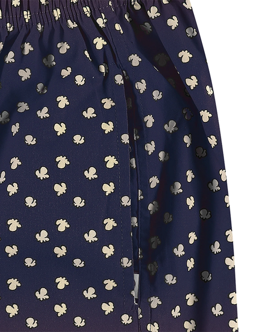 Pockies Navy Popcorn Boxer Shorts Navy