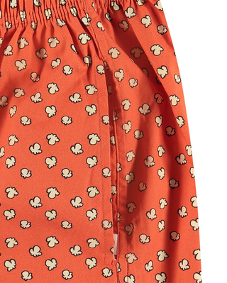 Pockies Popcorn Boxer Shorts Orange