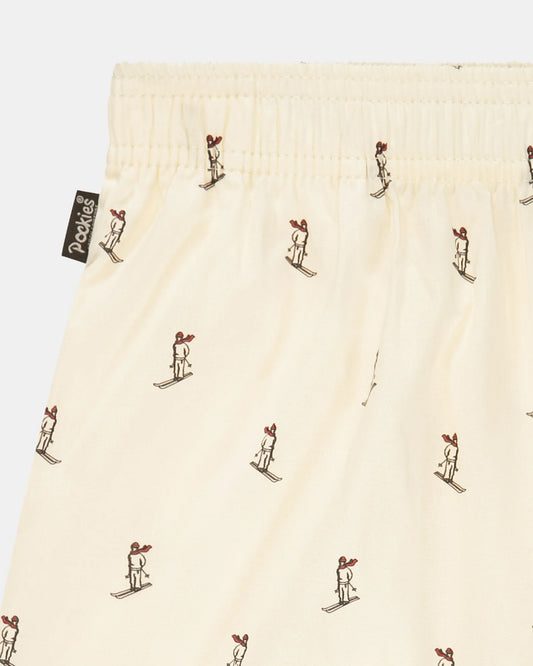 Pockies Ski Man Boxers Off White