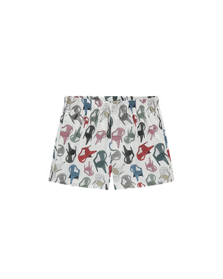 Pockies White Chairs Boxer Shorts White