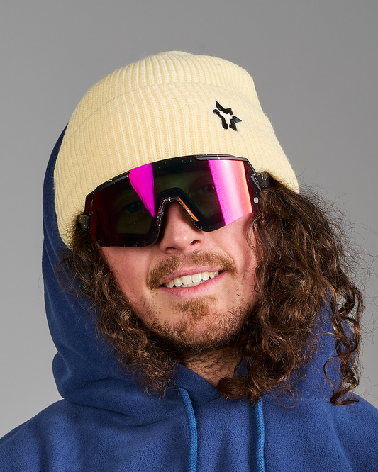 Behind The Pines Raptor 80's Black Pink Mirror