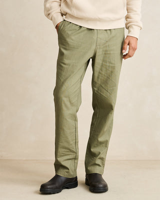 Rhythm Linen Jam Pant Olive